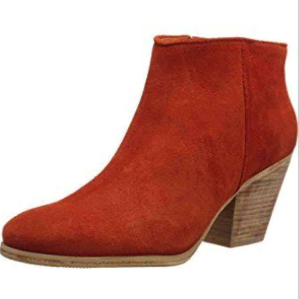 Rachel Comey Women's Mars Boot, Orange Suede nwot